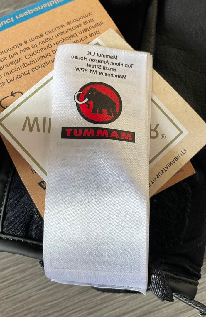 【新品未使用】MAMMUT マムート Astro Guide Glove 手袋