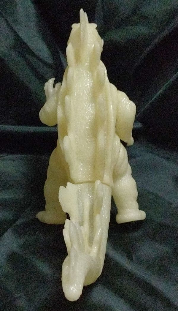 マルサン キングゴドラス 蓄光 未塗装 ソフビ ソフトビニール人形