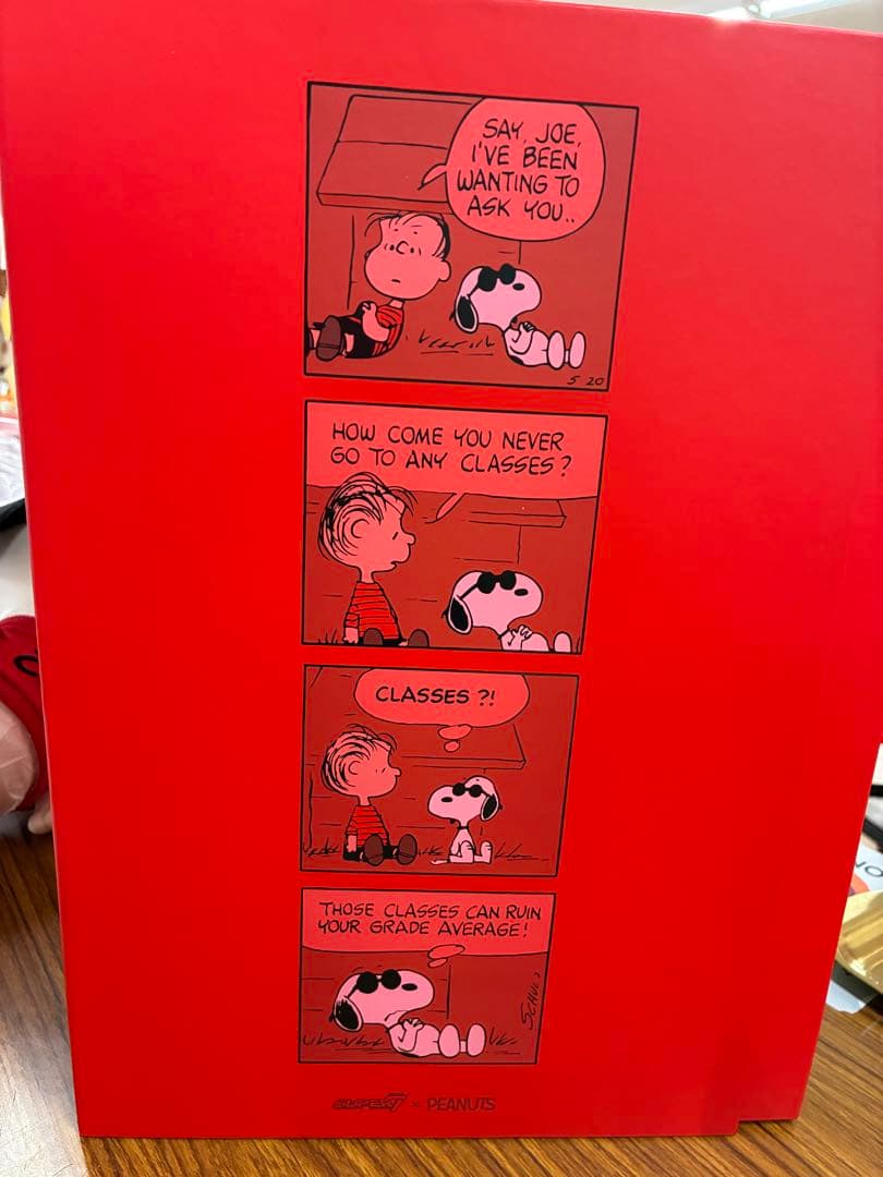 スヌーピー JOE COOL マスコット 約30cm 箱付き