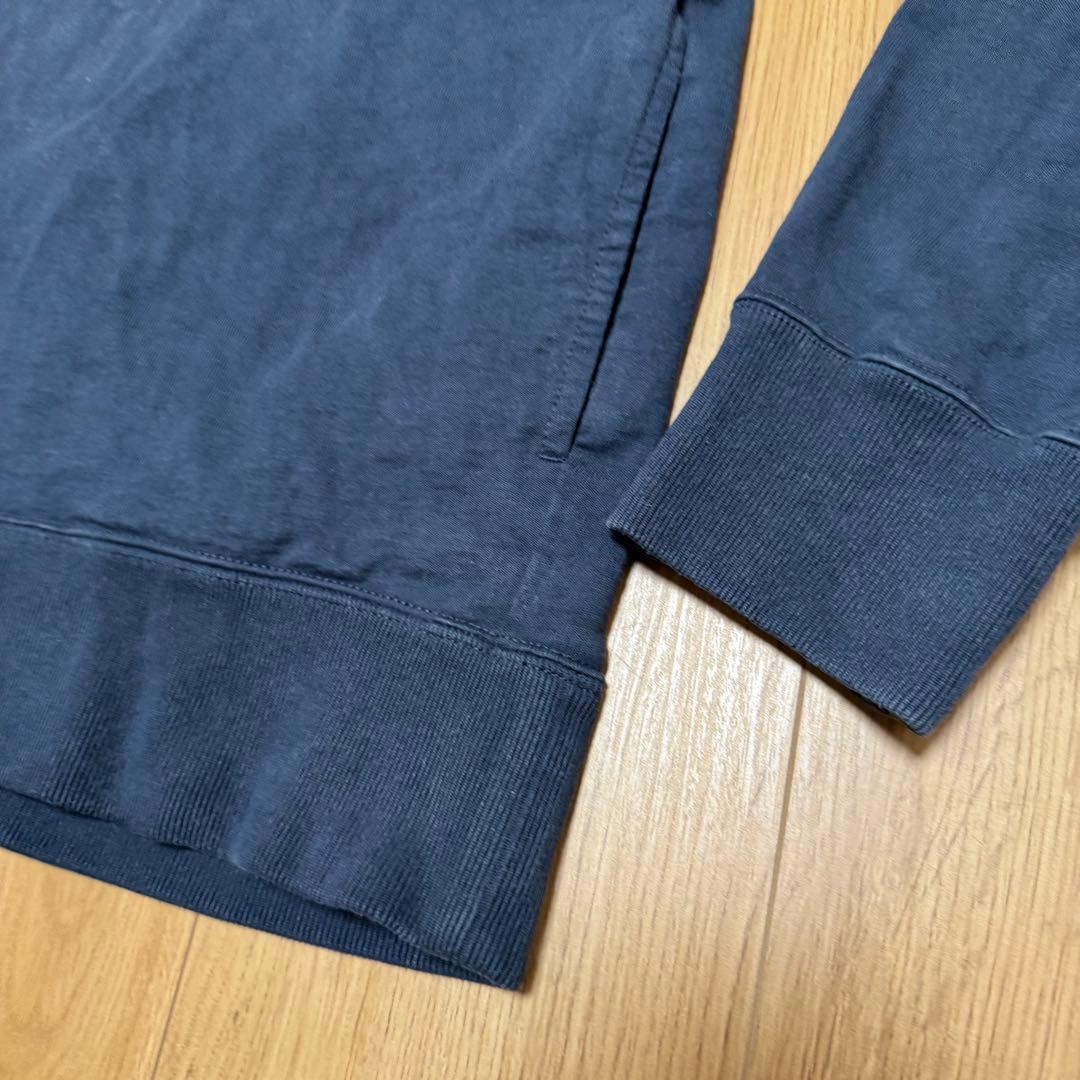 jackman ジャックマン ドツメ プルオーバー パーカー L ネイビーブルー