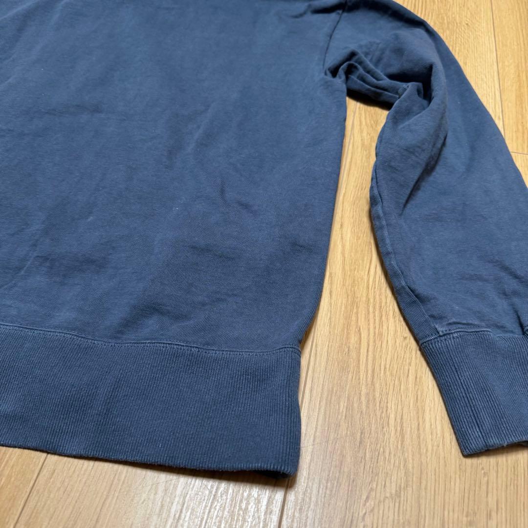 jackman ジャックマン ドツメ プルオーバー パーカー L ネイビーブルー
