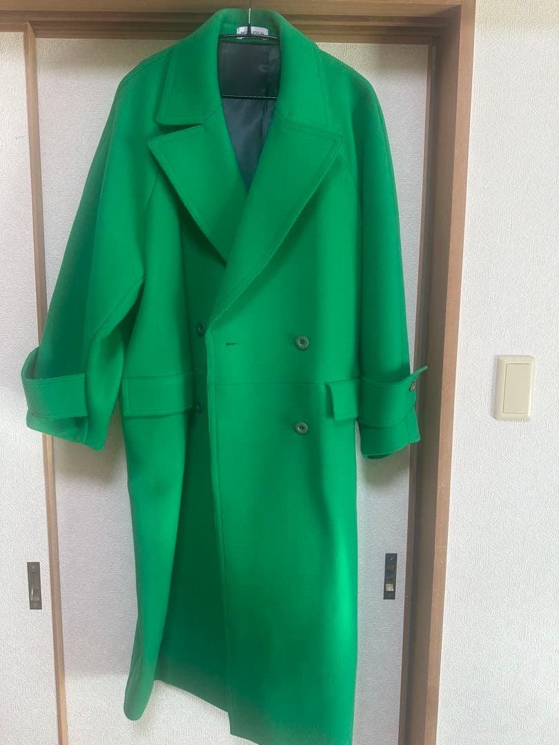 Maison Specialグリーン チェスターコート