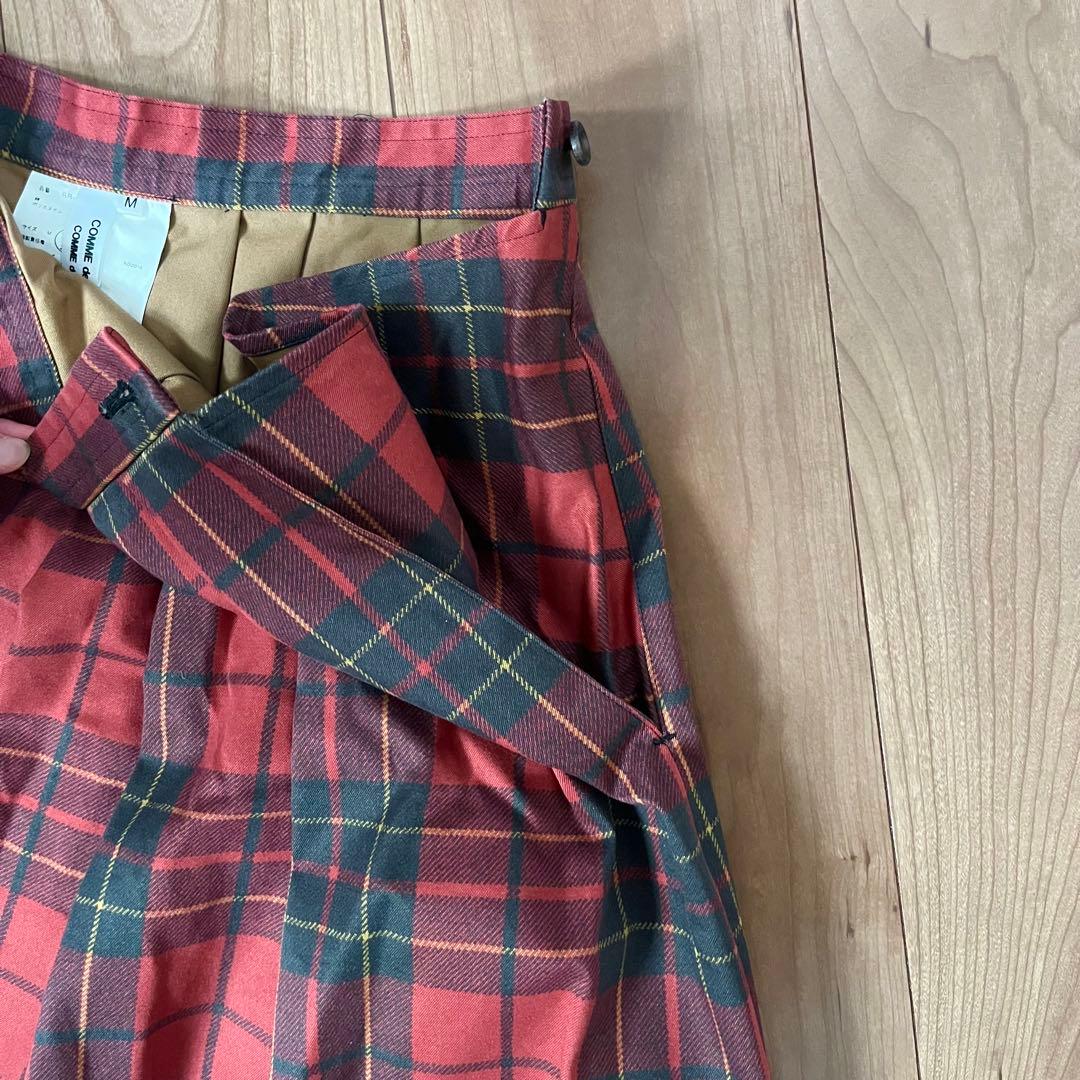 COMME des GARCONS コムコム タータンチェックバルーンパンツ