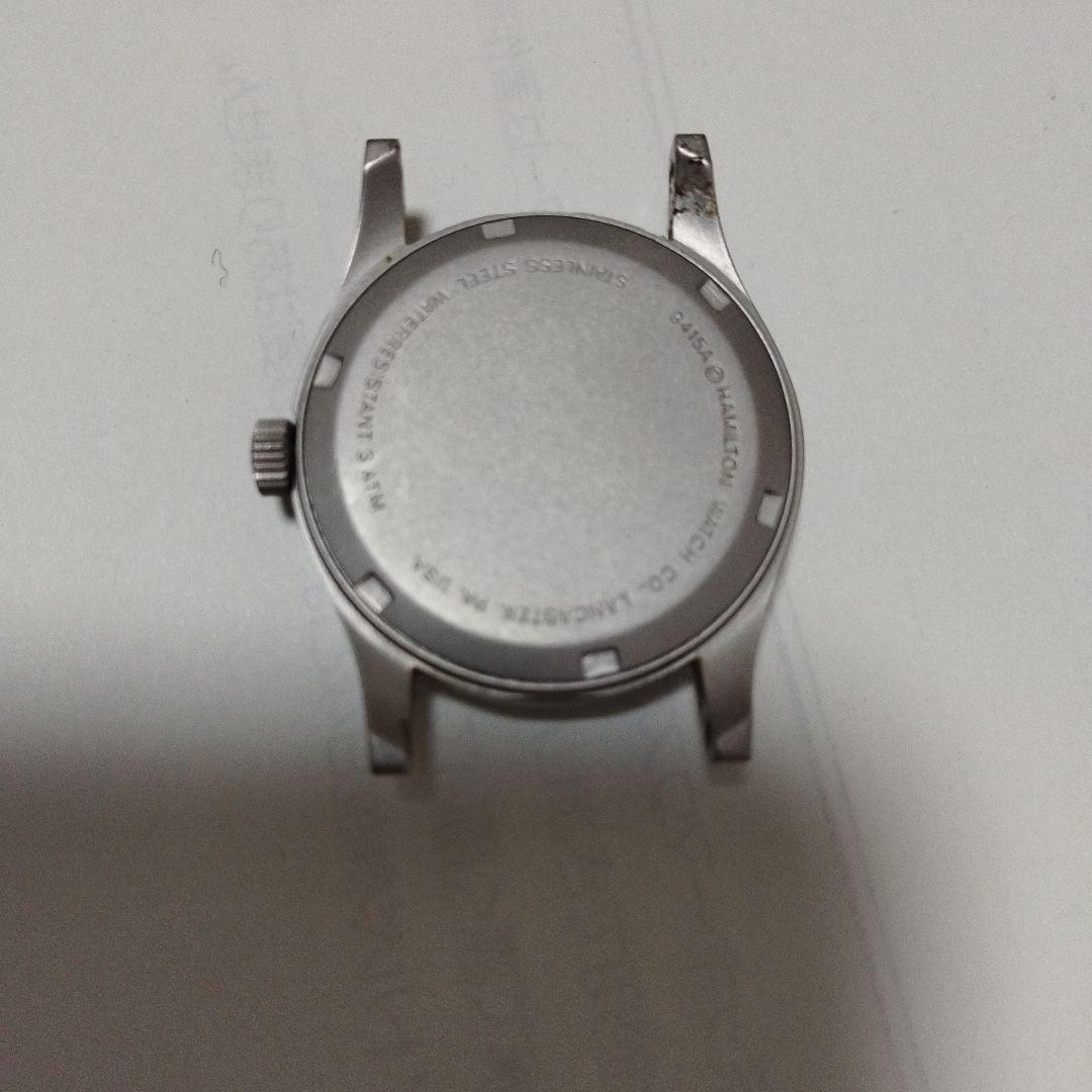 HAMILTON Khaki 手巻き時計 黒文字盤 9415A