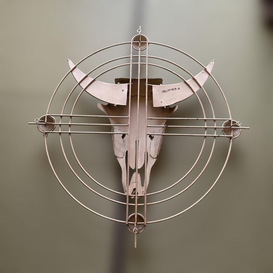 C. JERE カーティス・ジェレ　メタル　ウォールスカルプチャー　壁掛け飾り