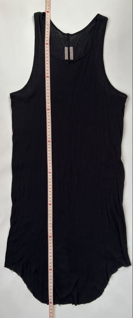 rick owens リックオウエンス ノースリーブ カットソー タンクトップ黒