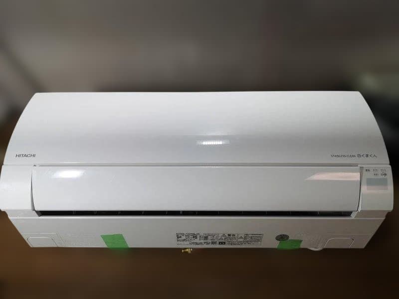 神奈川県内は無料工事、配送付き、室外機セット)日立10畳 2021年式 保証あり
