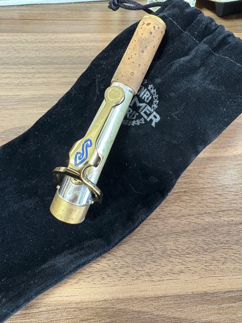 ソプラノサックス　シリーズ3スターリングシルバーカーブドネック　中古