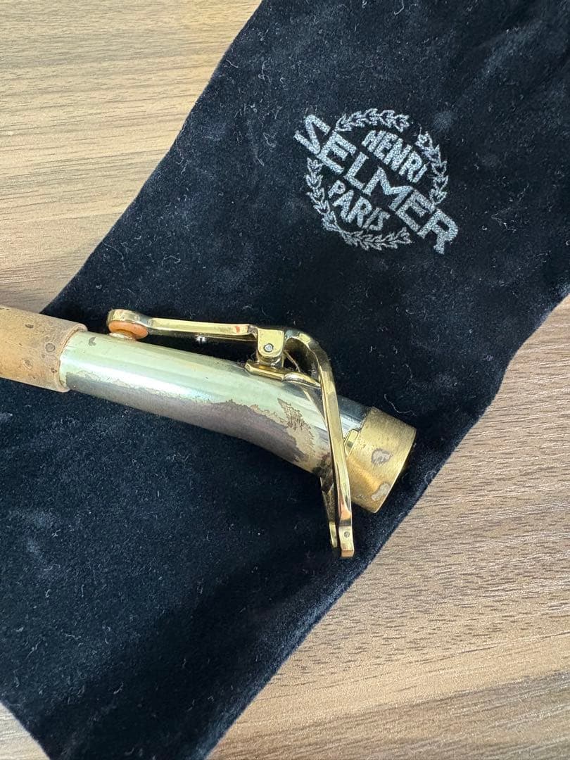 ソプラノサックス　シリーズ3スターリングシルバーカーブドネック　中古