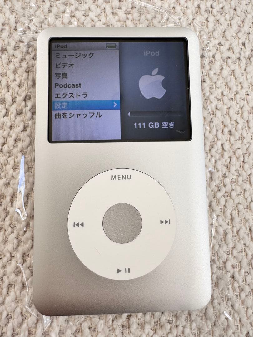 極美品 iPod classic A1238 120GB 新品電池