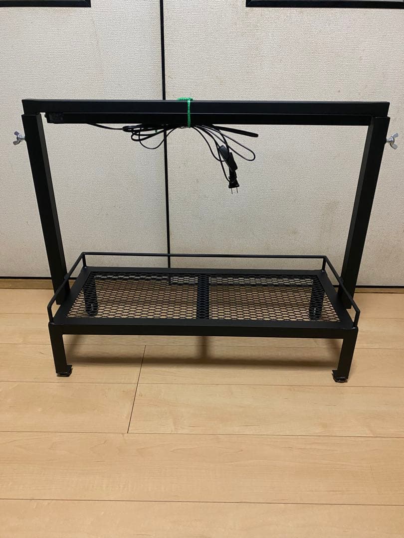 アイアンシェルフ　アイアンラック　多肉植物　アガベ　ライトレールバー