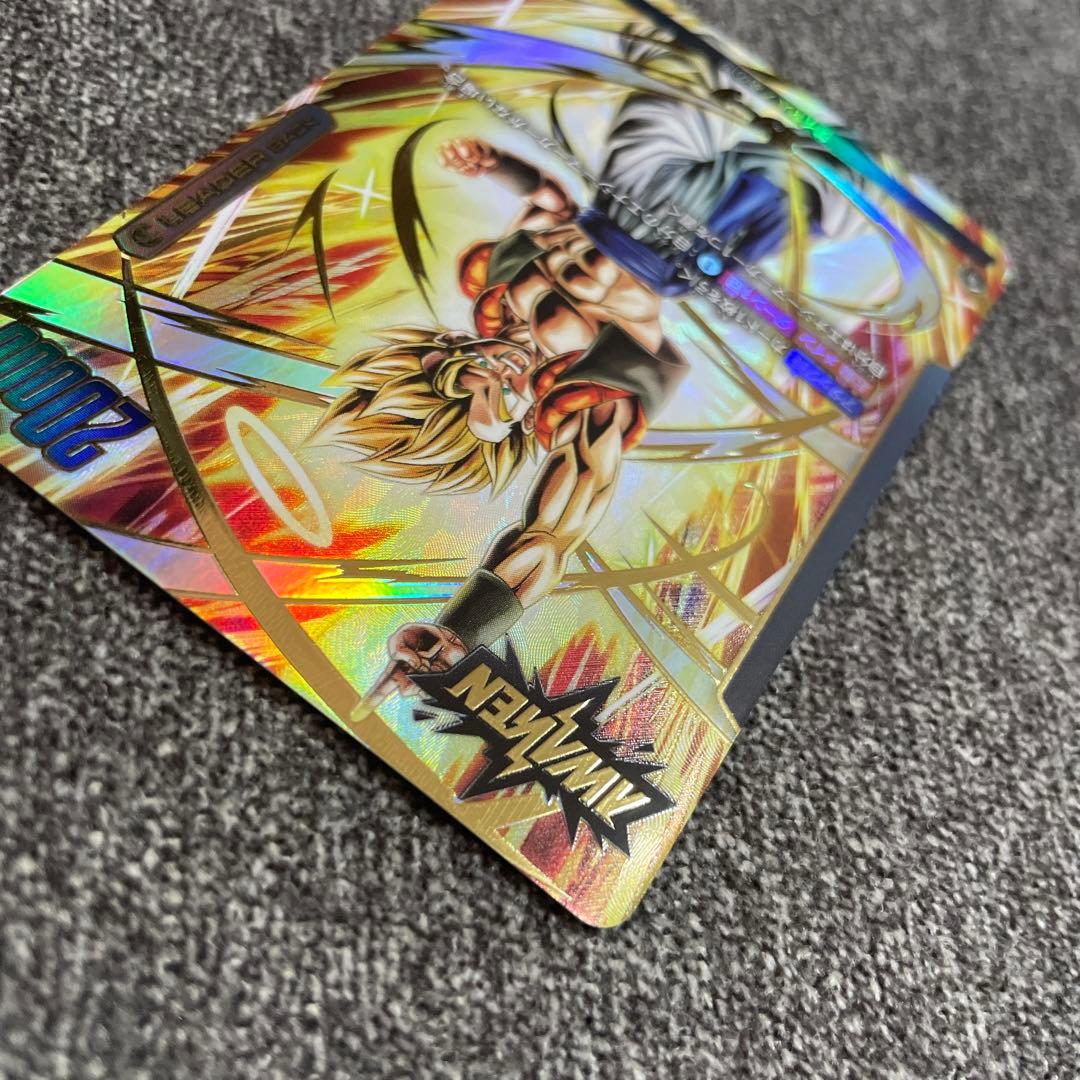 【未知なる冒険】リーダーカード　ゴジータ　パラレル