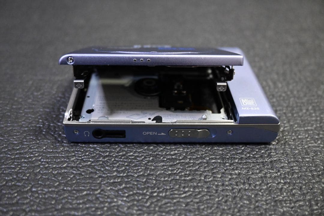 簡易動作確認　SONY ポータブルMDプレーヤー　M2-E25