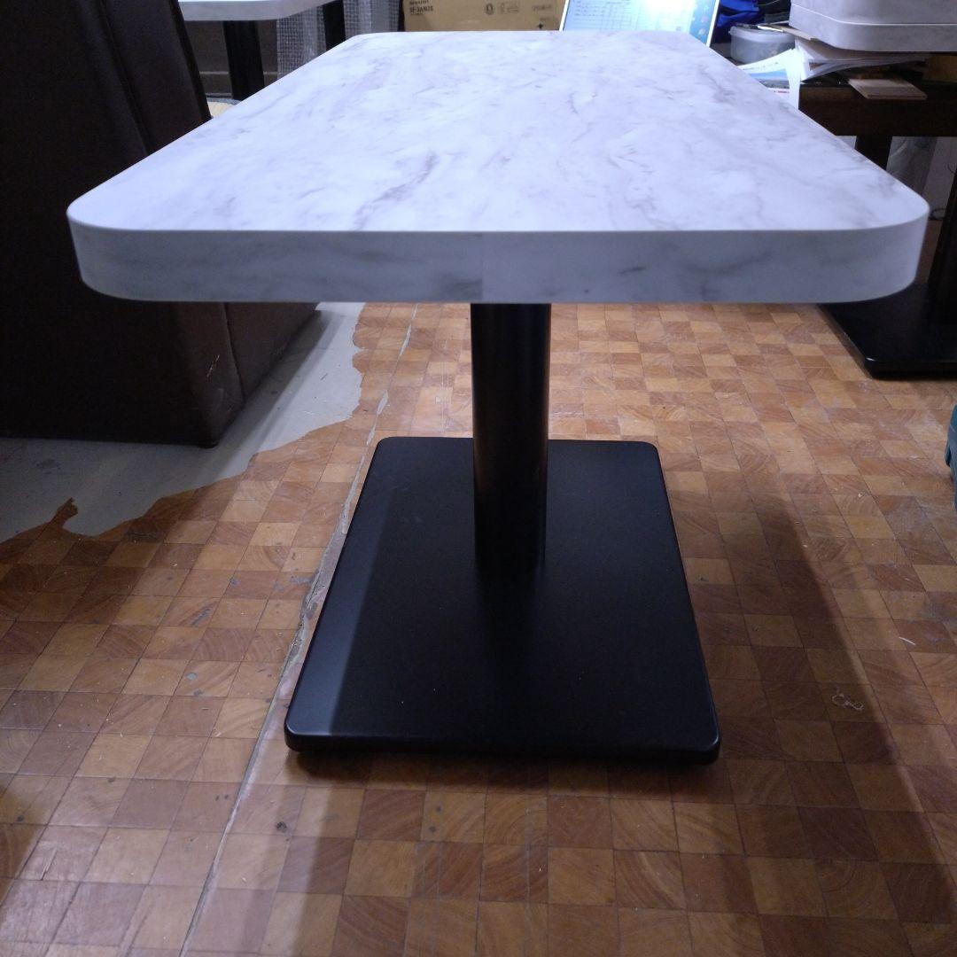 マーブルホワイト テーブル 約90cm x 40cm