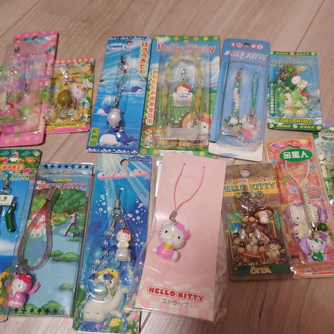 ハローキティ ストラップ 17個セット