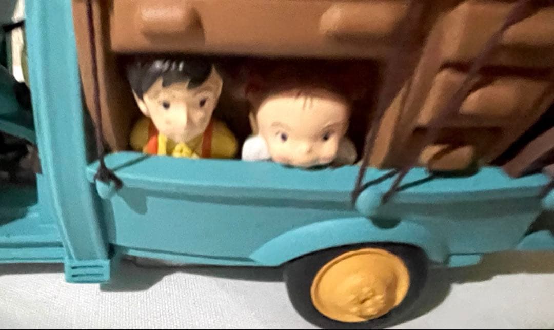 ジブリ サツキとメイ オート三輪 プランター ジジ 小物入れ 2種 3点セット