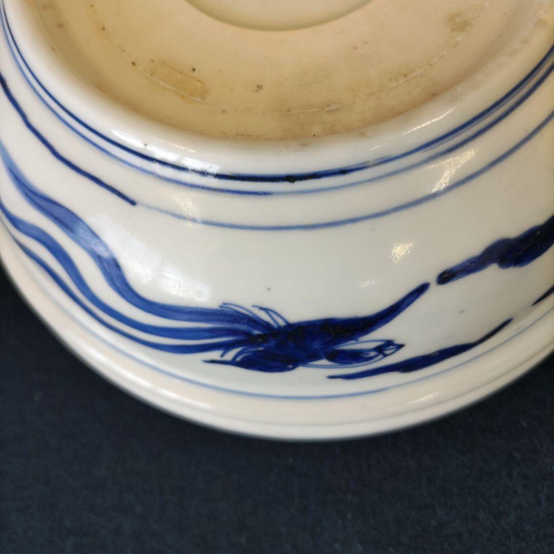 古伊万里　蝶大鉢　D109