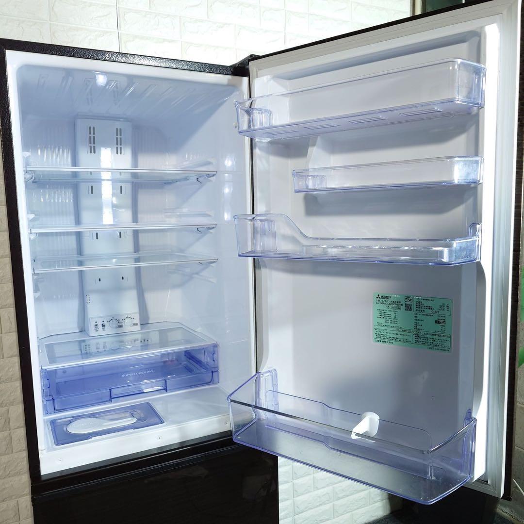 MITSUBISHI 冷蔵庫 MR-CX30BKF-BR 300L D014