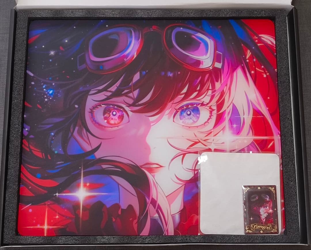 ATK Crimson ガラスマウスパッド