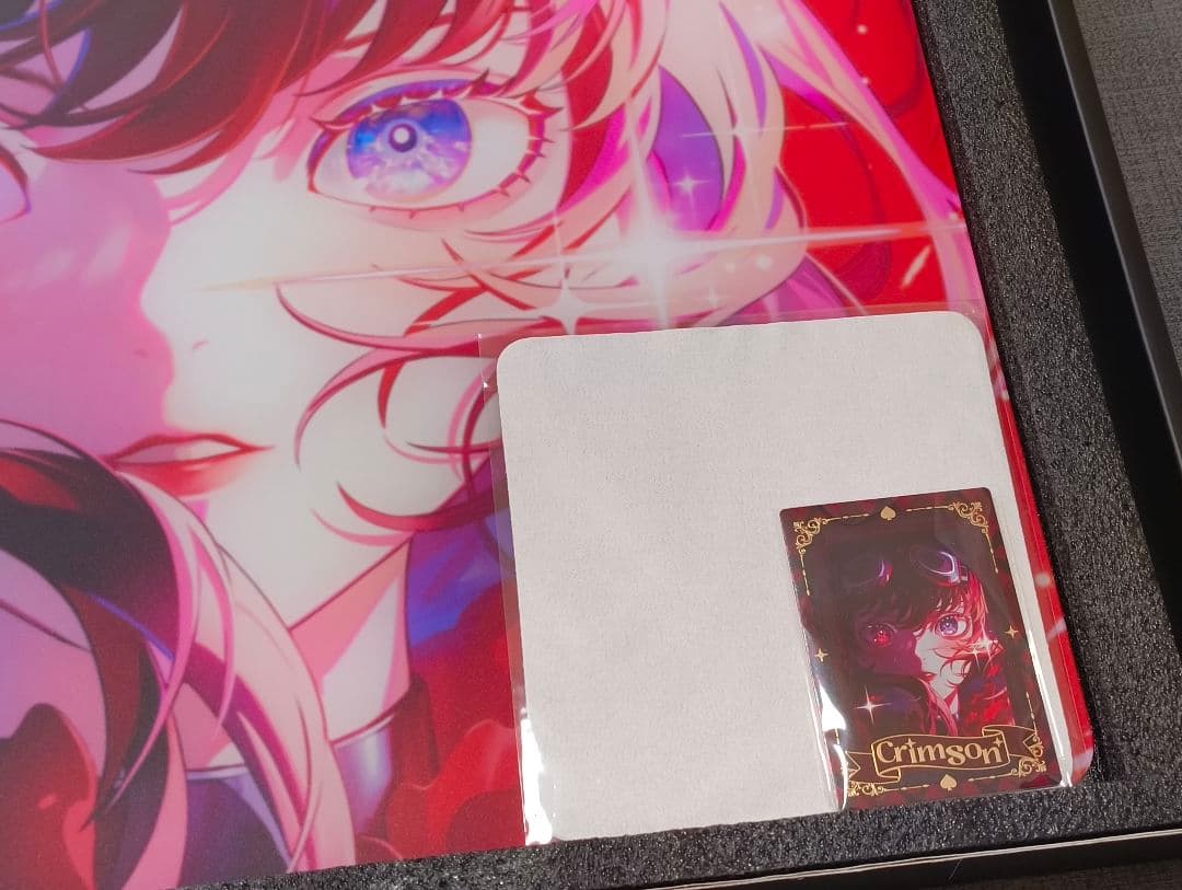 ATK Crimson ガラスマウスパッド