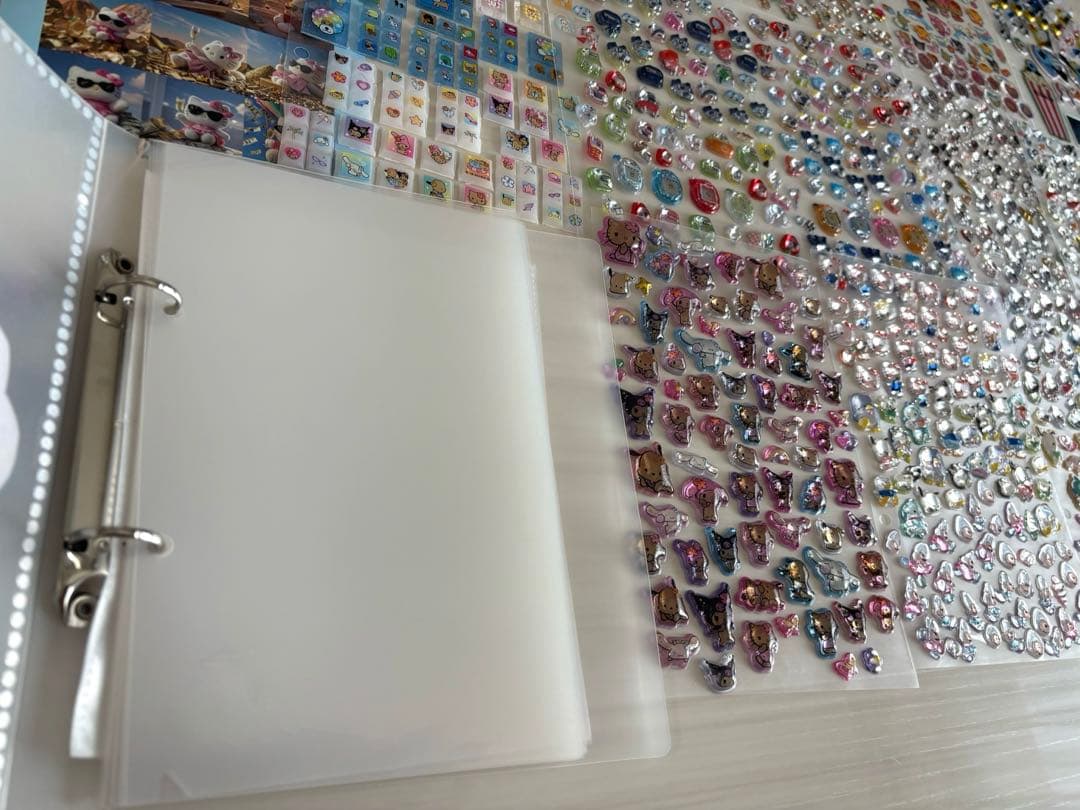 A5 シール帳 完成品 14ページ☺︎