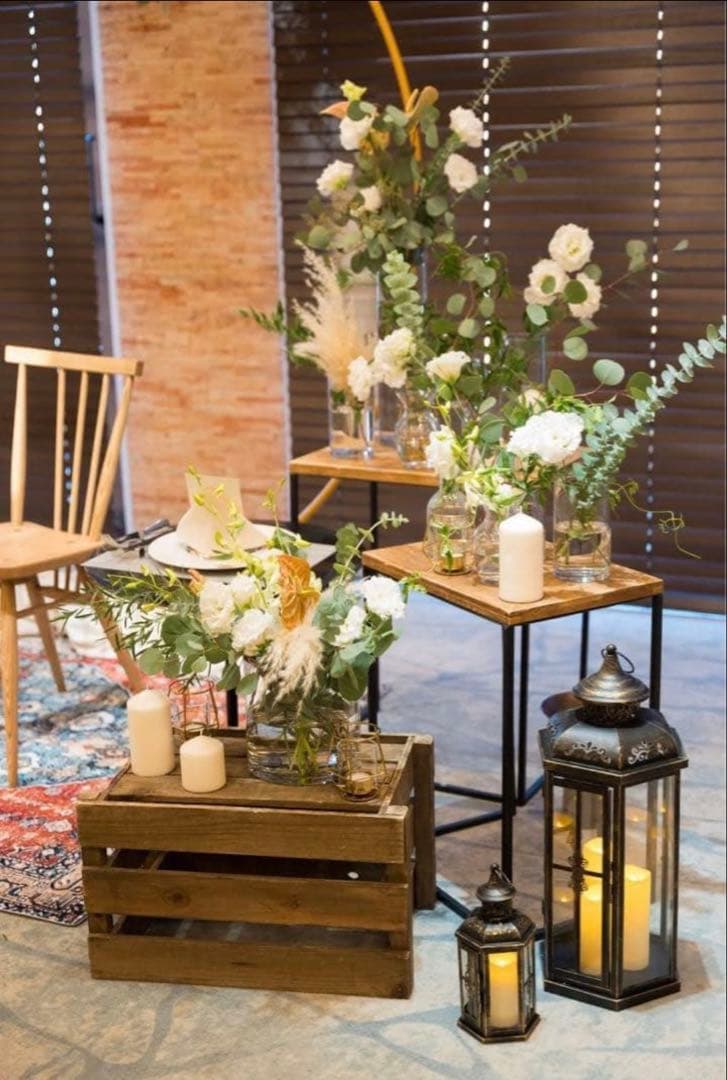 アンティーク雑貨　アンティークランタン3点セット