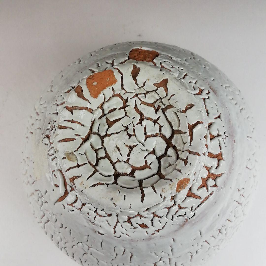 Ｔ８６９　茶碗　『萩茶碗』『小萩窯　厚東建信 造』　共箱　抹茶碗　茶道具