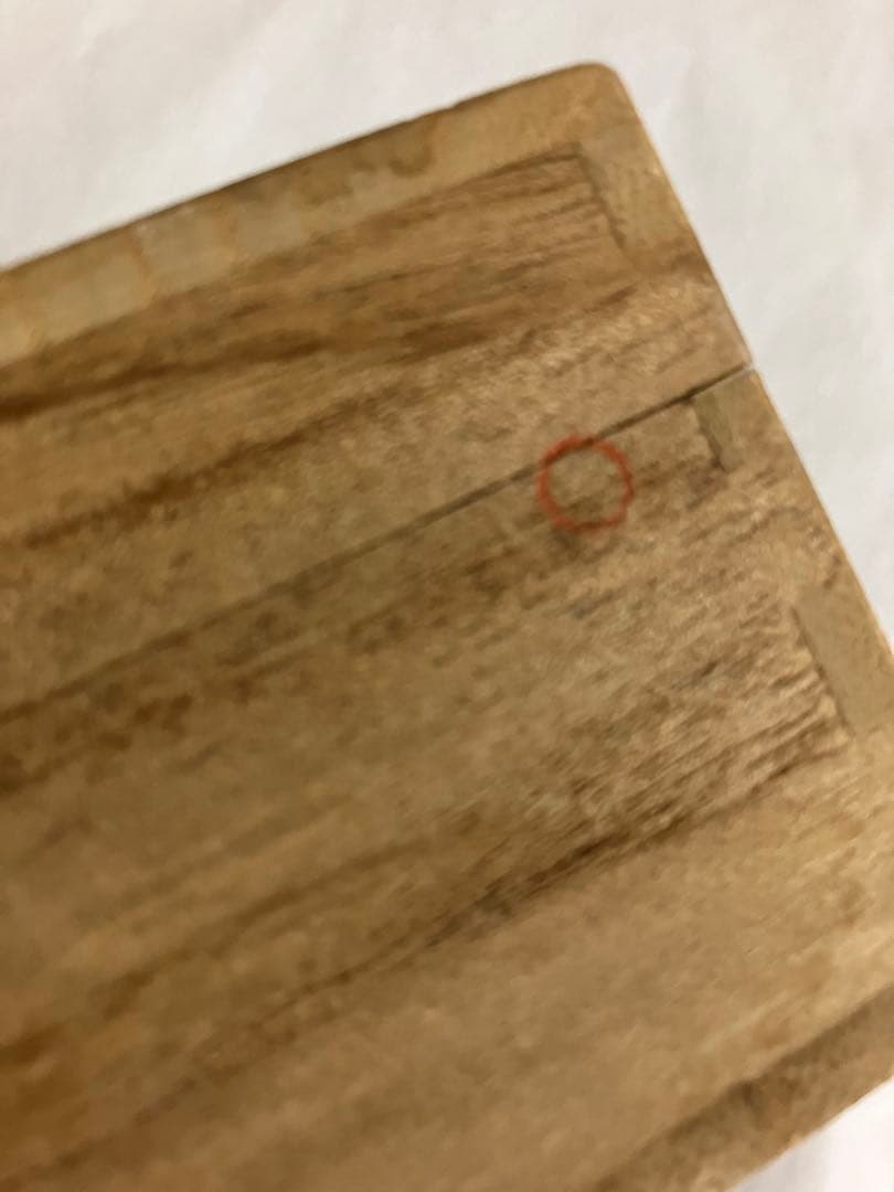 未使用◆源右衛門　赤濃　桜図　皿　桜　花　共箱