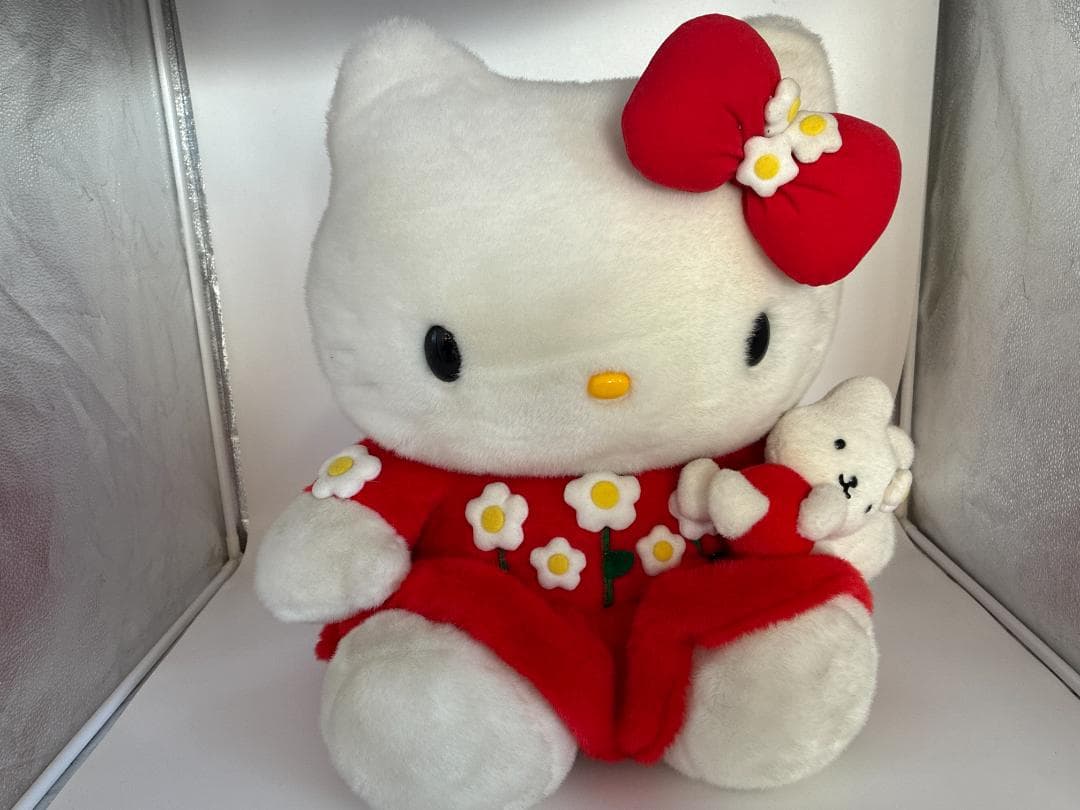 B536-053 ハローキティ 特大ぬいぐるみ 2000年 サンリオ