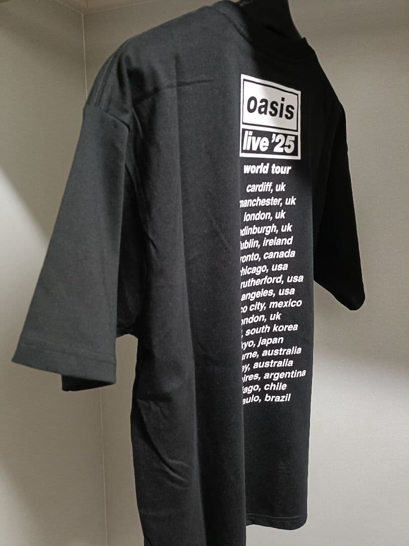 【新品】oasis live '25 ワールドツアー Tシャツ