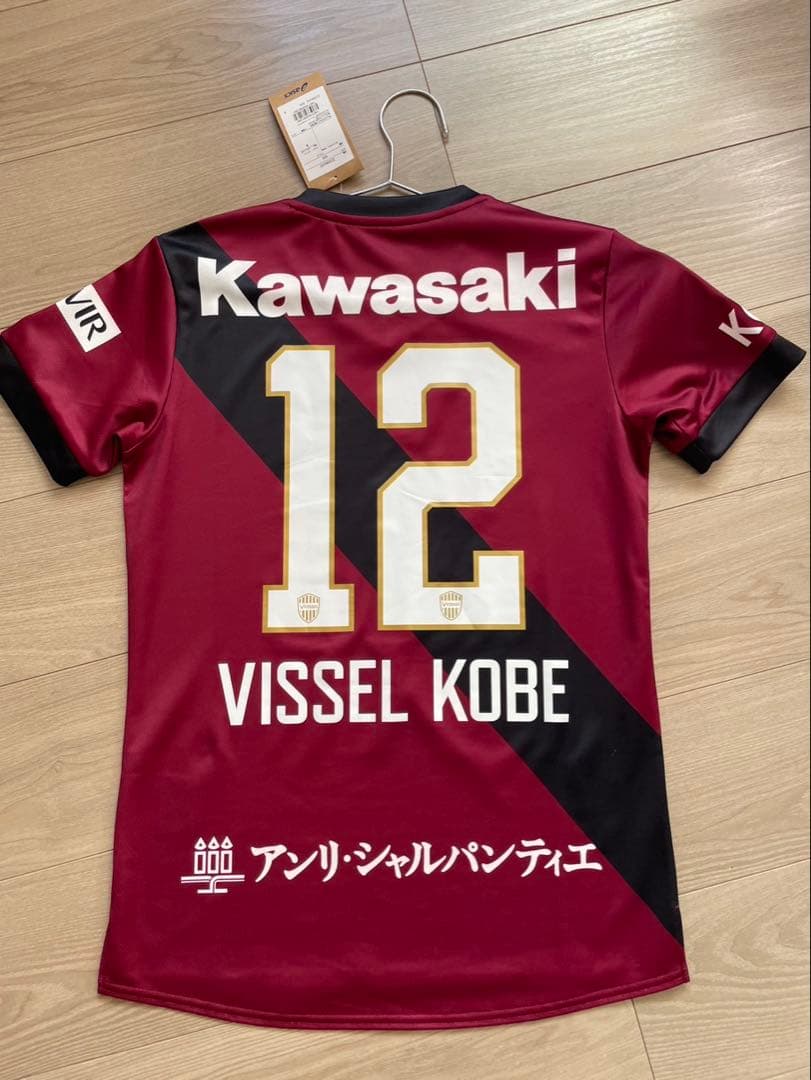 Vissel Kobe サッカー応援ユニフォーム 12番 サイズ:S
