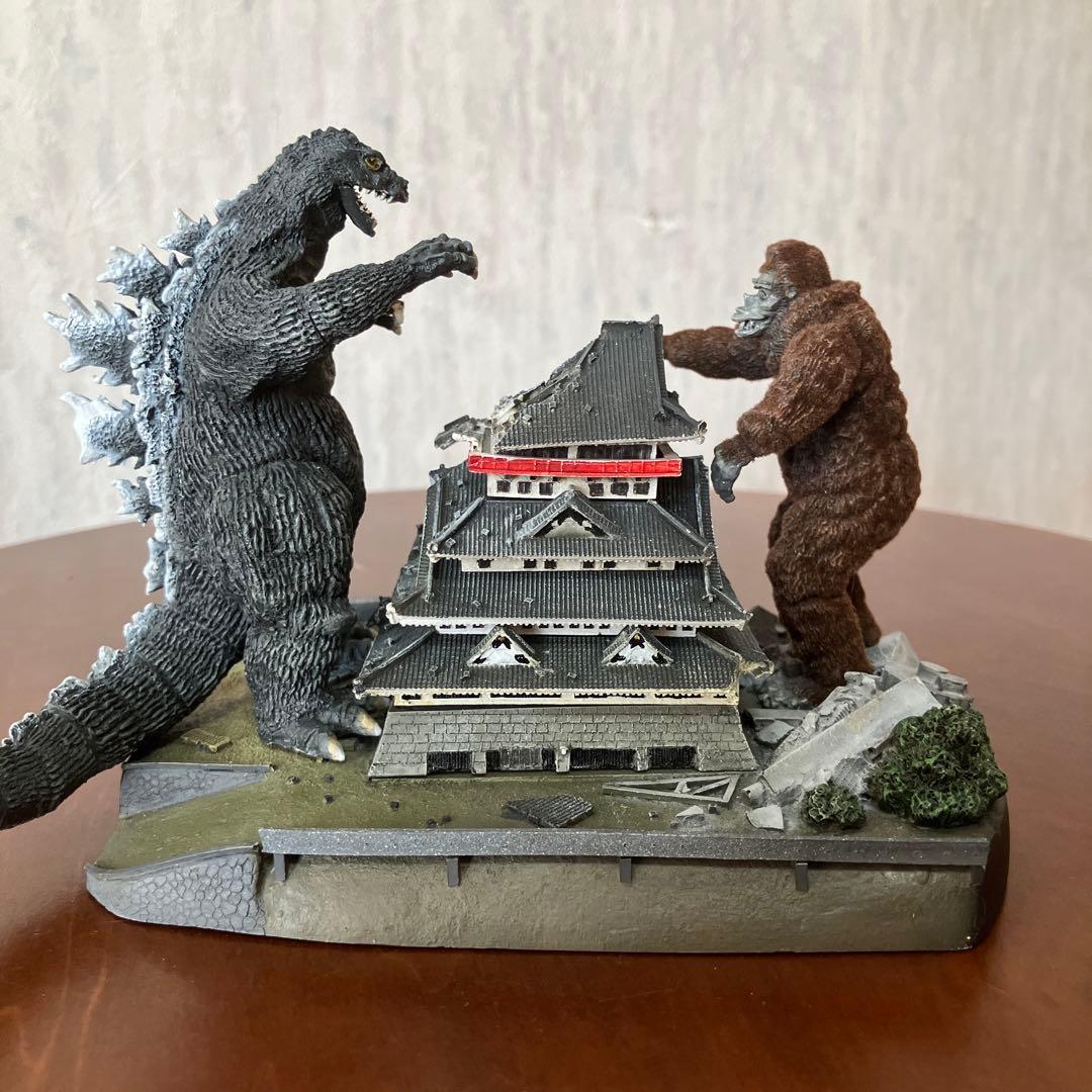 キングコング対ゴジラ 特撮大百科 巨大なる魔神 城を襲う キンゴジ セット