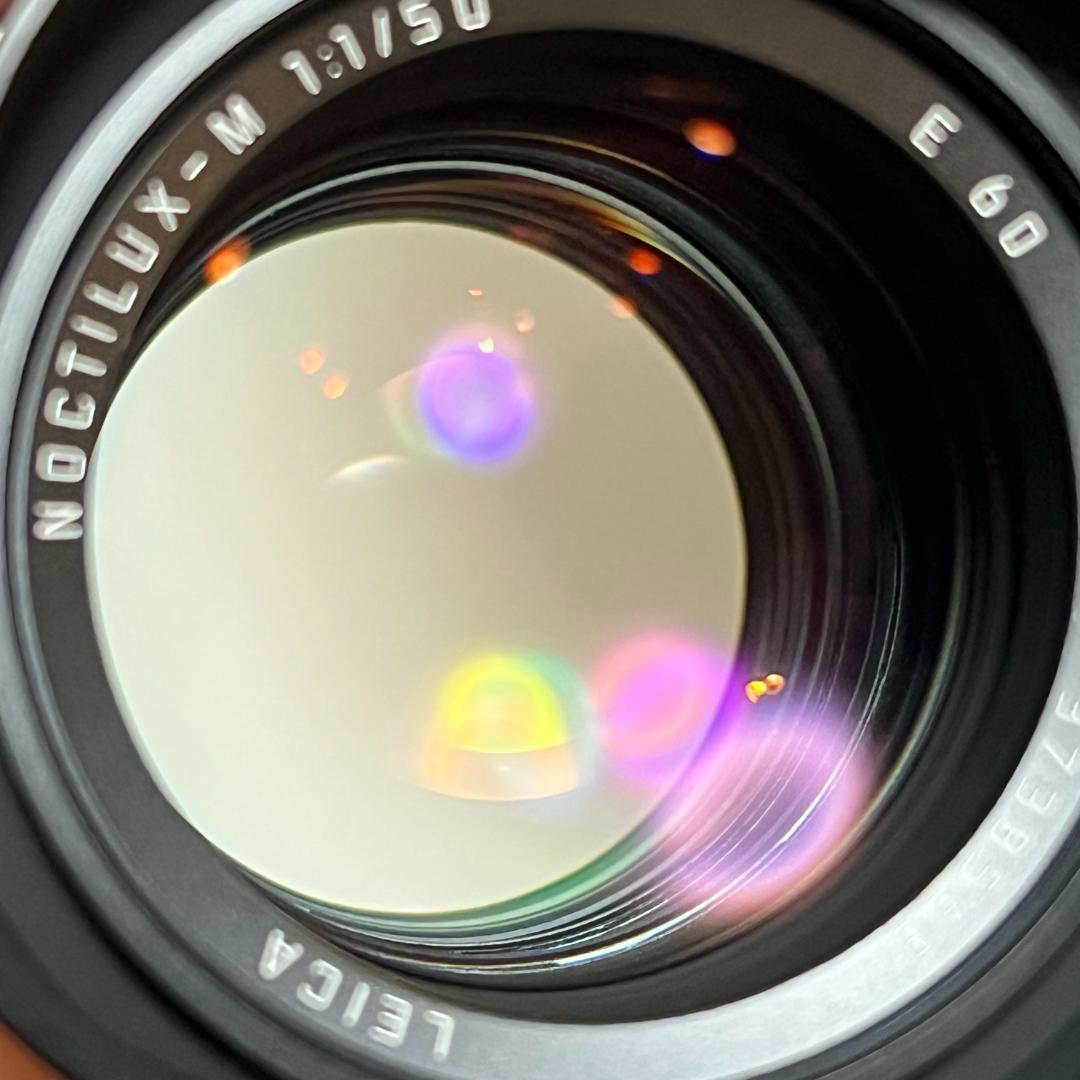 Leica Noctilux 50mm f1.0 E60 ライカ 美品