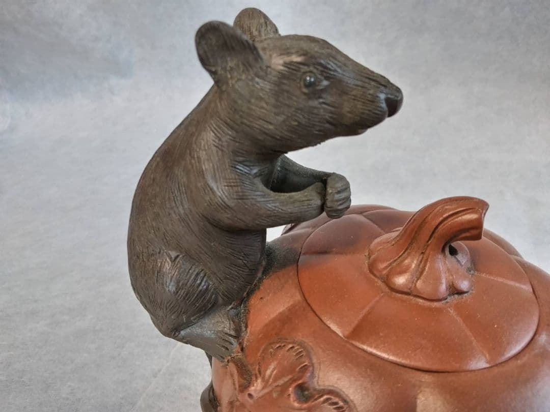 急須　南瓜　鼠　(中国)