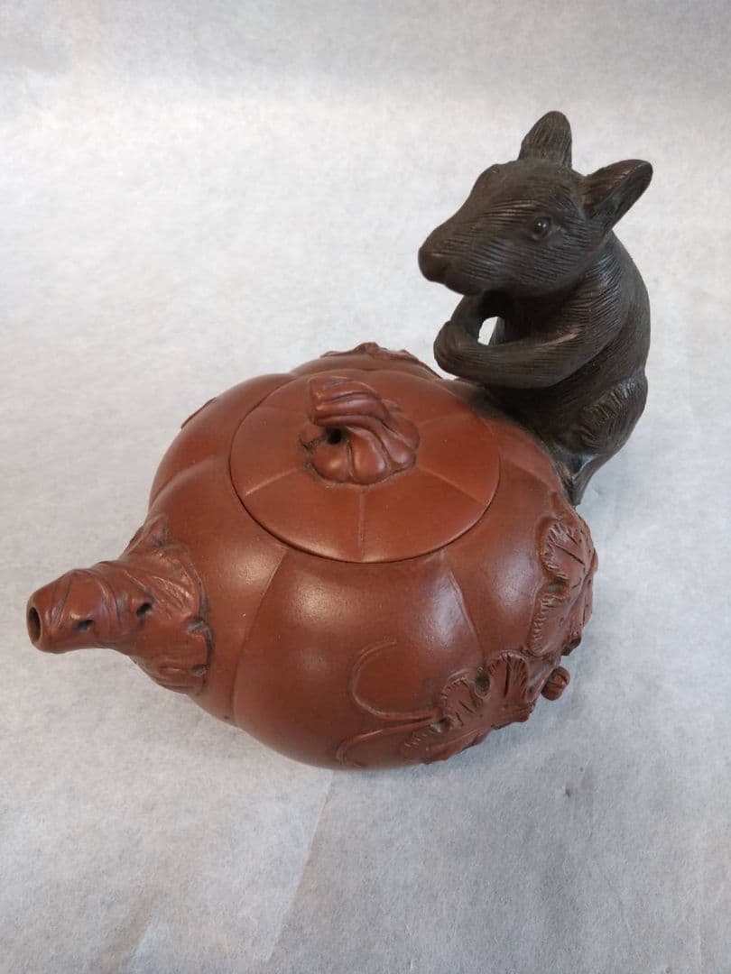 急須　南瓜　鼠　(中国)