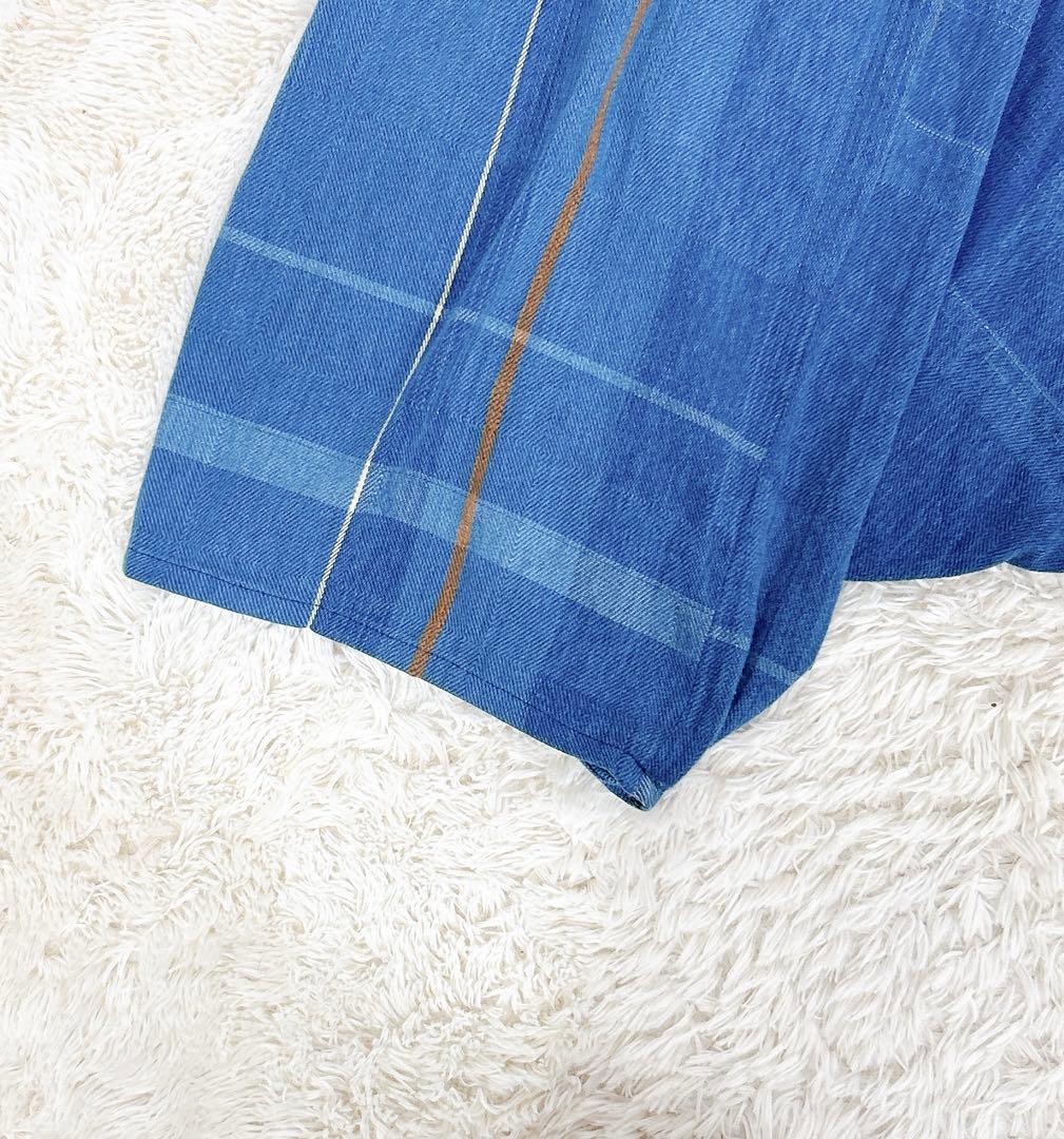 tamaki niime タルンパンツ　ショート　ブルー系