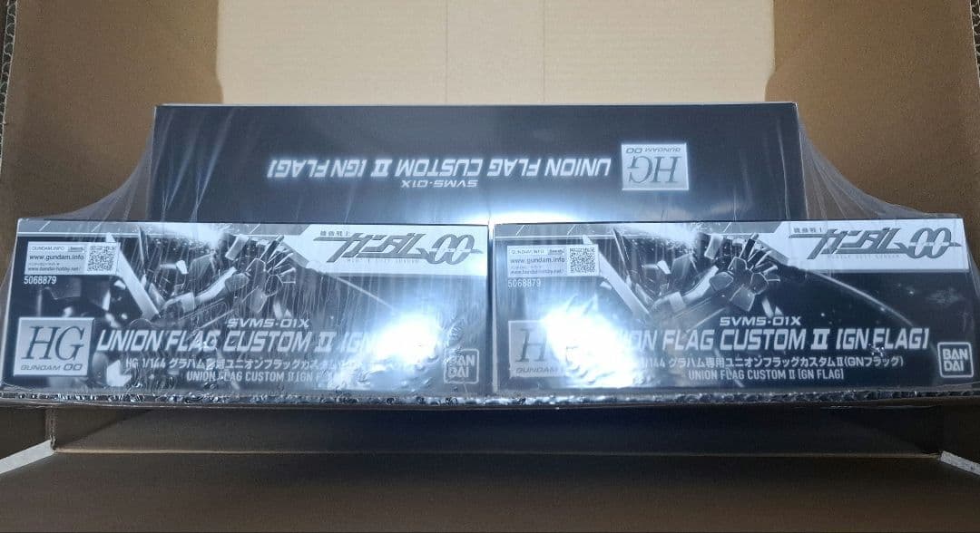 HG グラハム専用ユニオンフラッグカスタムII GNフラッグ　3機