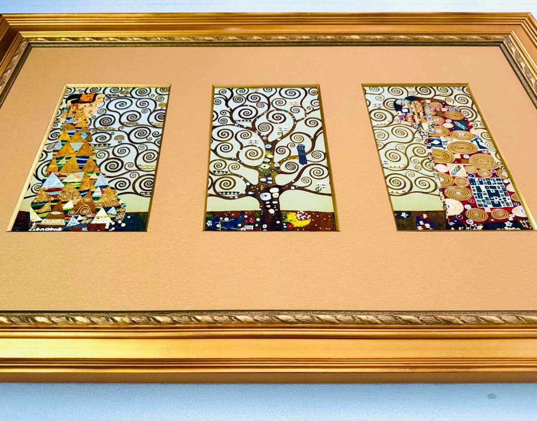 クリムト 絵画 横長 大サイズ