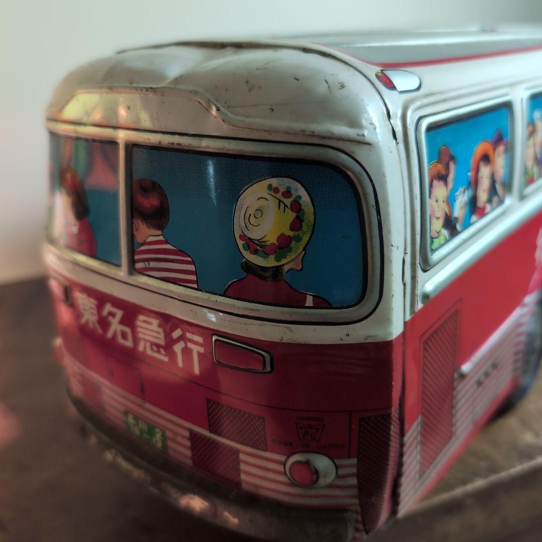 レア　イチコー 東名急行 ブリキバス　BIGsize（ビッグサイズ）