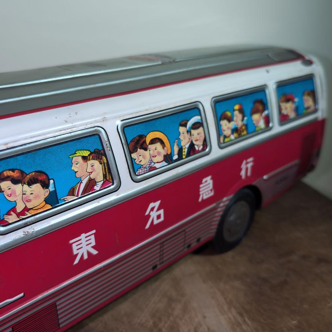 レア　イチコー 東名急行 ブリキバス　BIGsize（ビッグサイズ）