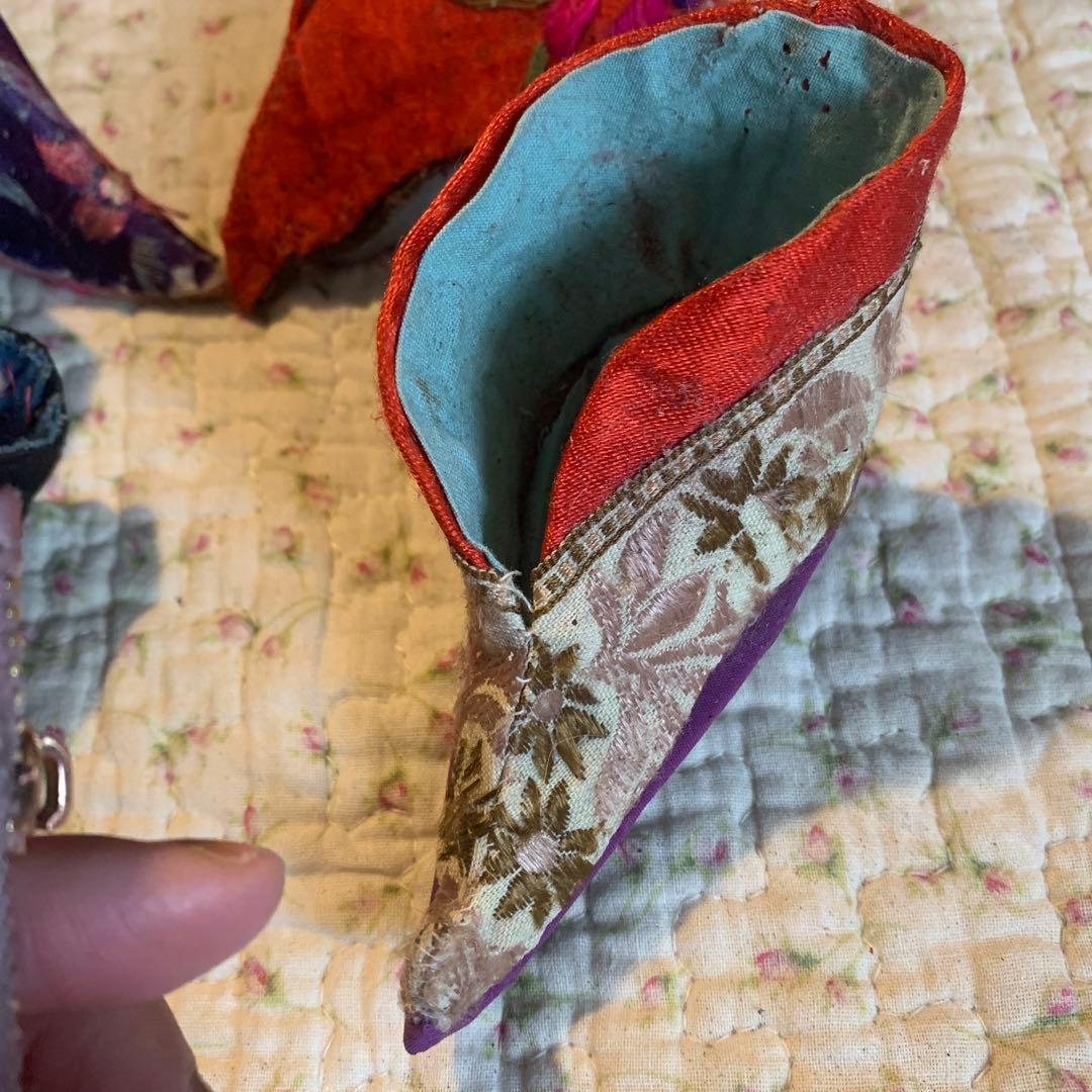 アンティーク　中国骨董　纒足　てんそく　難あり　ジャンク　コレクション