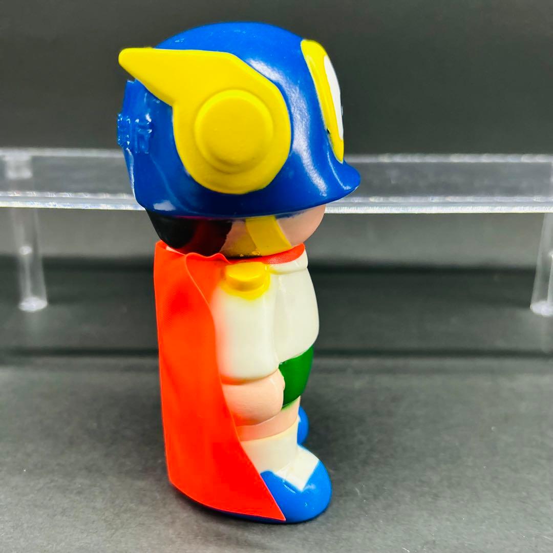 住友銀行貯金箱　パーマン　ソフビ　ノベルティグッズ　昭和レトロ 台紙付き