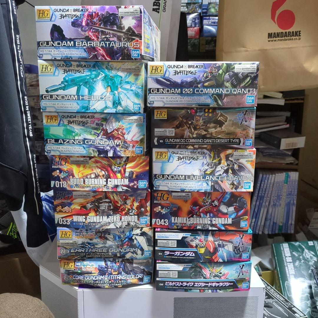 HG ビルドシリーズガンプラ 6点セット