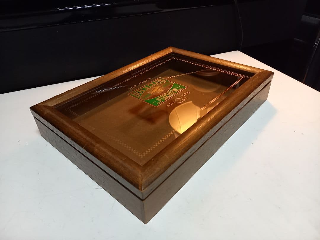 kat 様売約済　Stephen's ウッド　ショーケース　木製　硝子　木箱