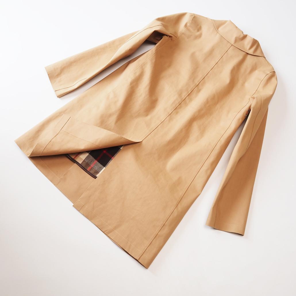 MACKINTOSH LONDON スコットランド製ライナー付きゴム引きコート