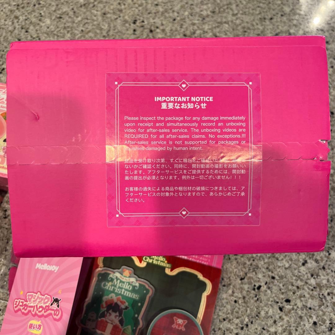 新品　未開封 mellojoy メロジョイ 大福　スクイーズ　メロークリスマス