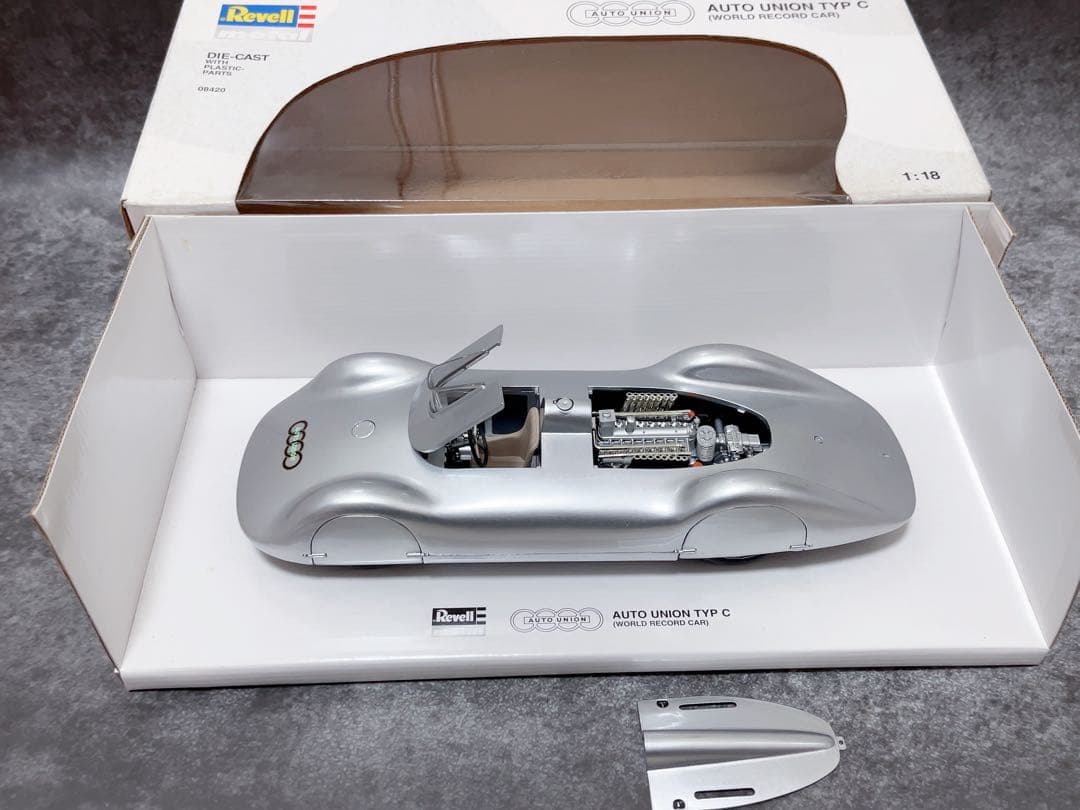 ミニカー　1/18 AUTO UNION TYP C アウトウニオン