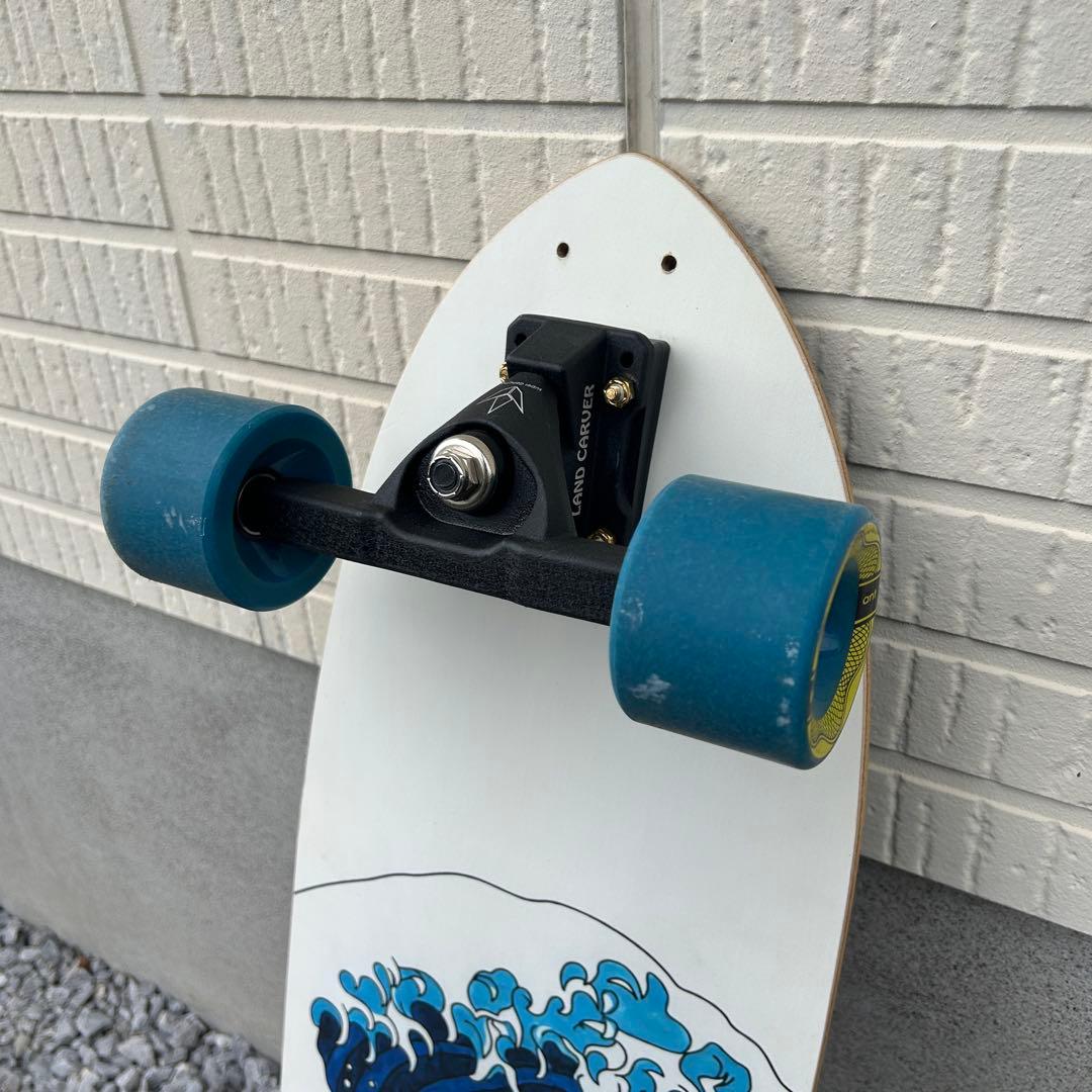 サーフスケート クルーザー LAND CARVER CX4スケボー 極上品