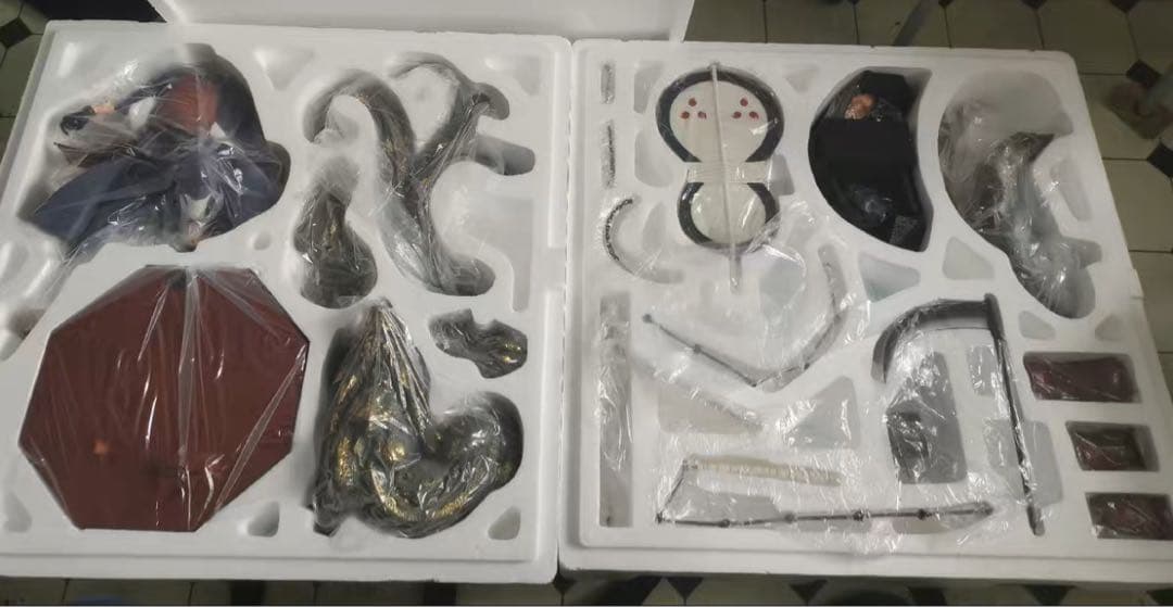 NARUTO ナルト うちはマダラ 1/4ガレージキット ガレキ スタチュー①⑦