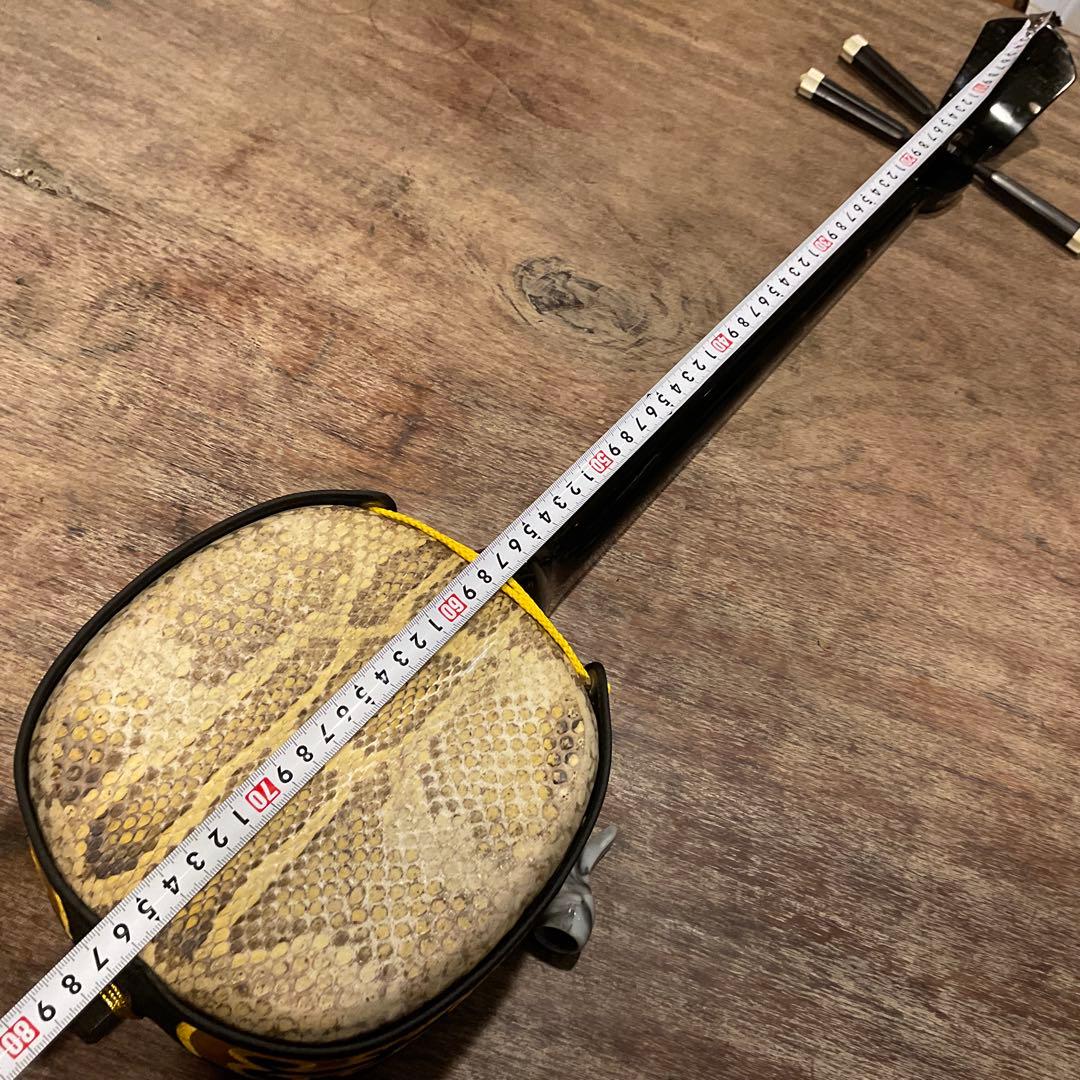 三線 本皮 強化張り 沖縄三線 本皮 強化張 琉球 沖縄 沖縄民謡 古典音楽